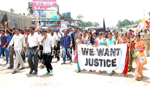 Deepika case protest